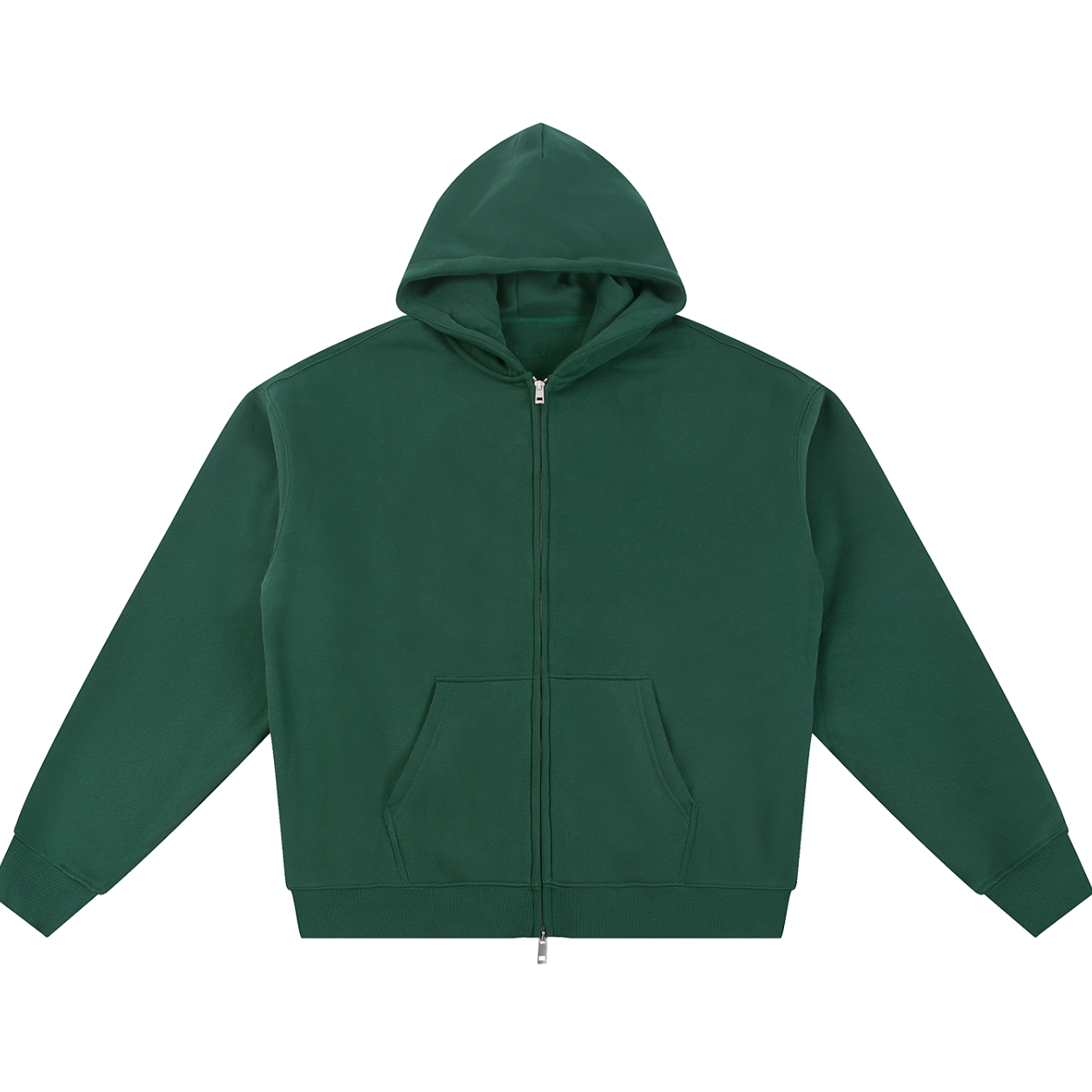 Essential Fleece Zip-Through Hoodies