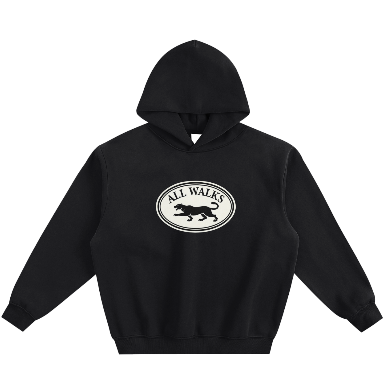 All Walks Prowler Fleeced Boxy Hoodie