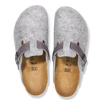 Birkenstock Boston Leather/Textile/Felt