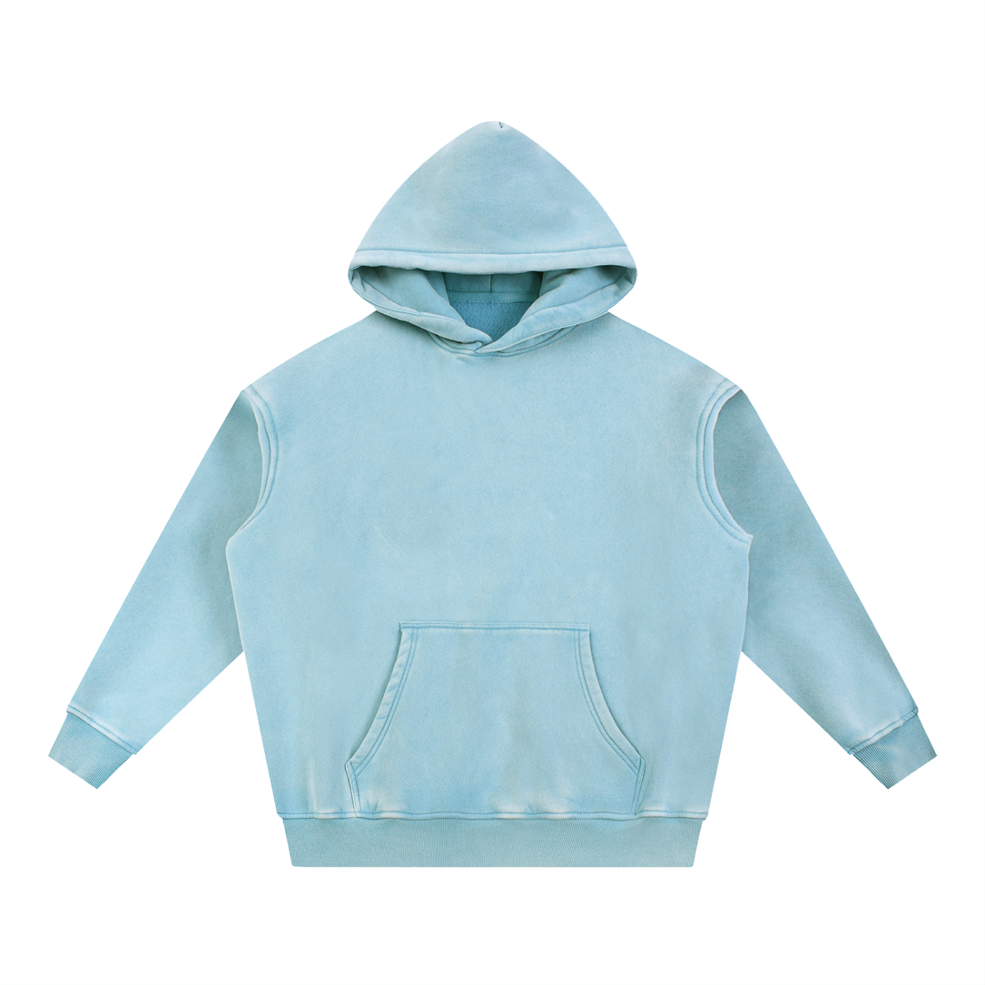 Snow Wash Fleece Oversize Hoods