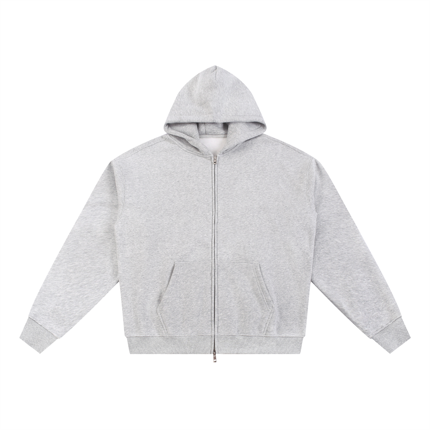 Essential Fleece Zip-Through Hoodies
