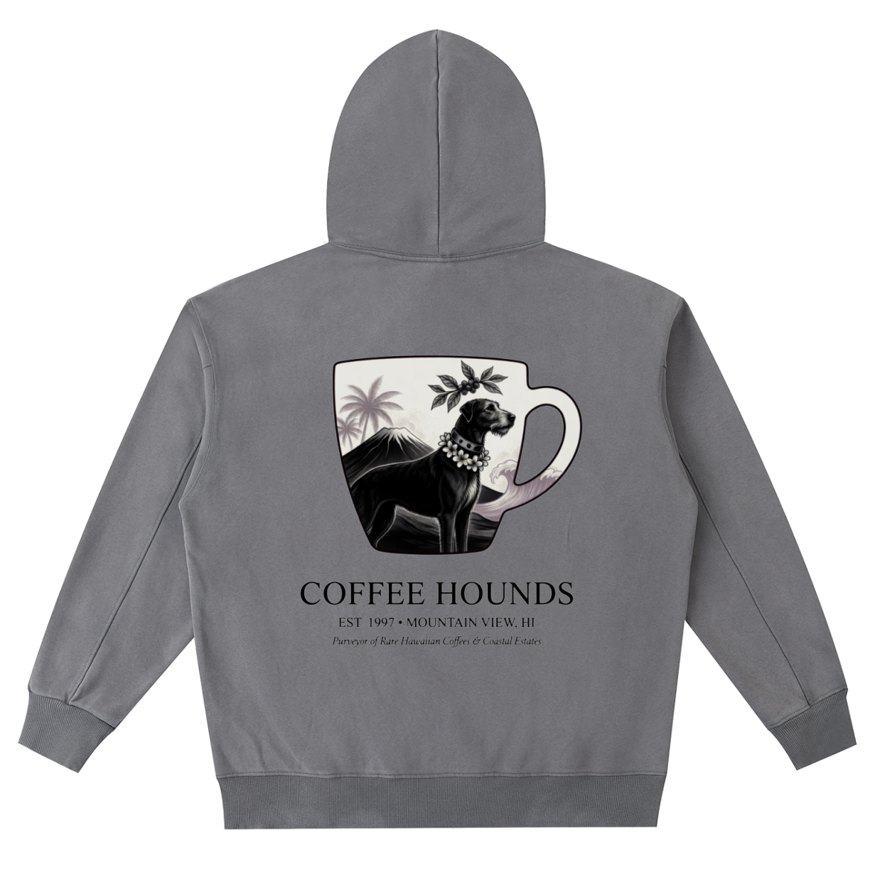Coffee Hounds Vintage Washed Hood