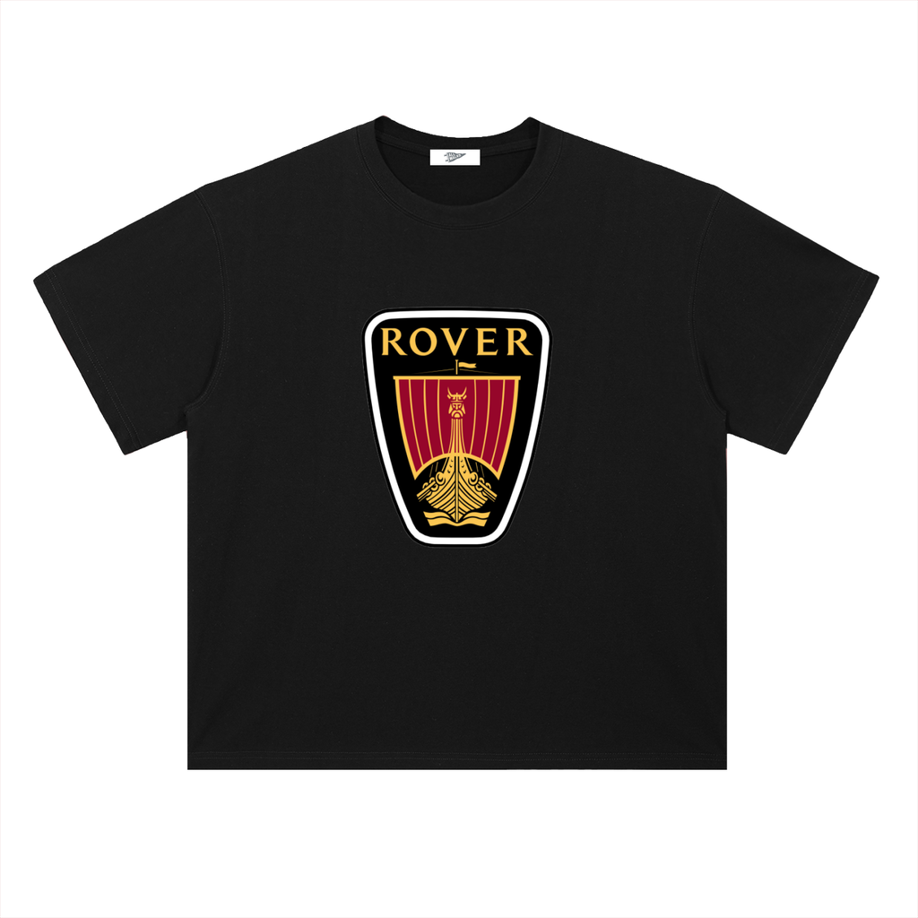 Rover Heavyweight Drop Shoulder Cotton T-Shirt