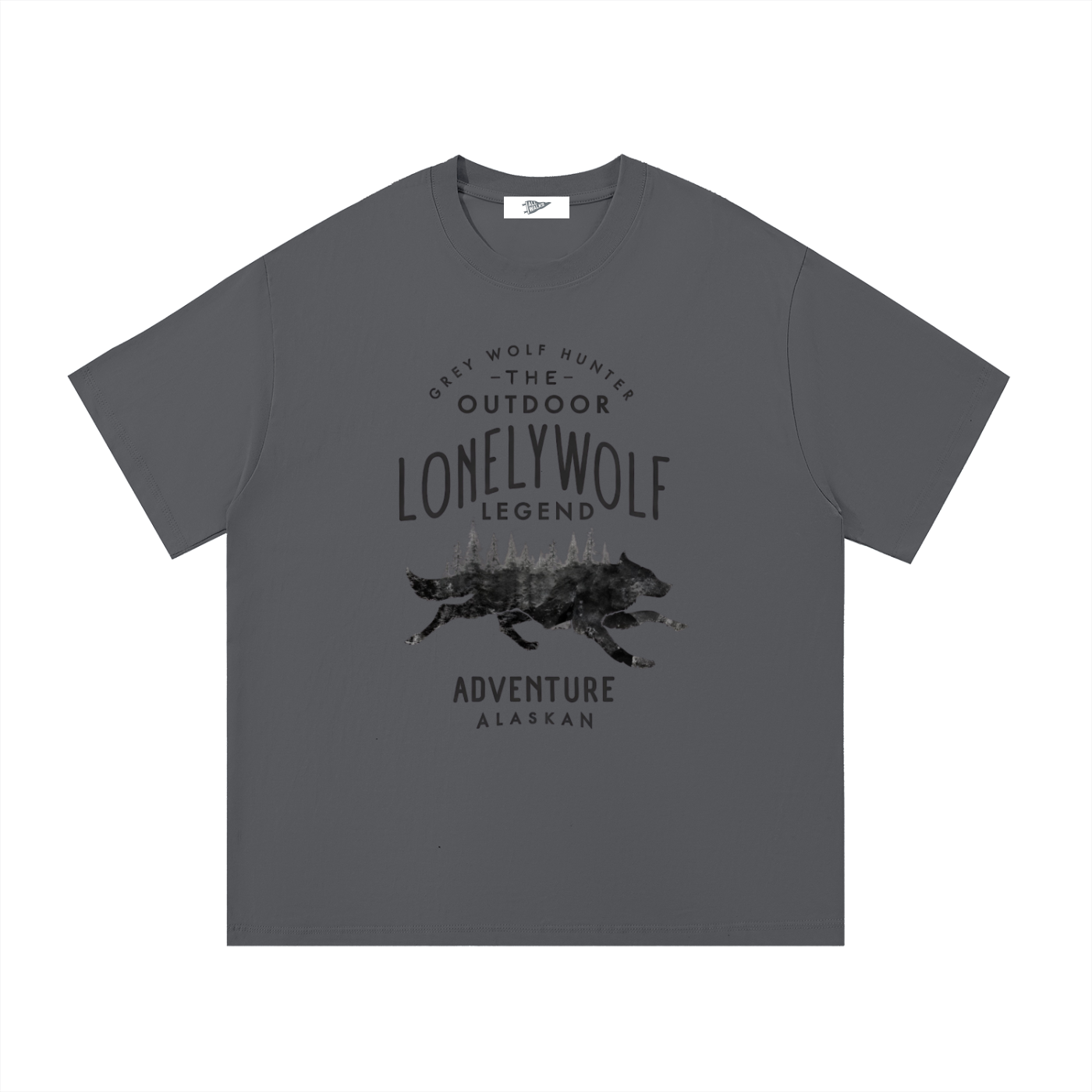 Lonely Wolf 100 Cotton Tee