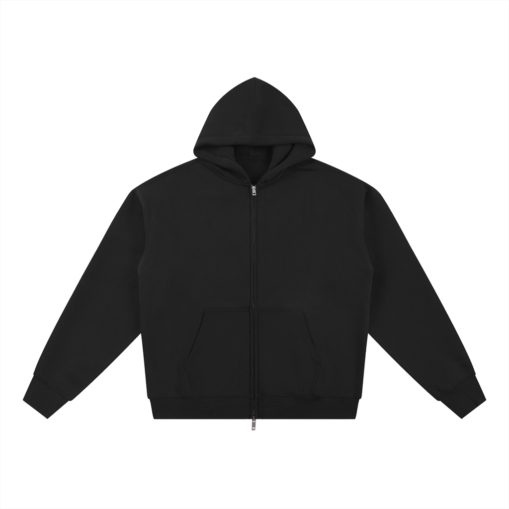 Essential Fleece Zip-Through Hoodies