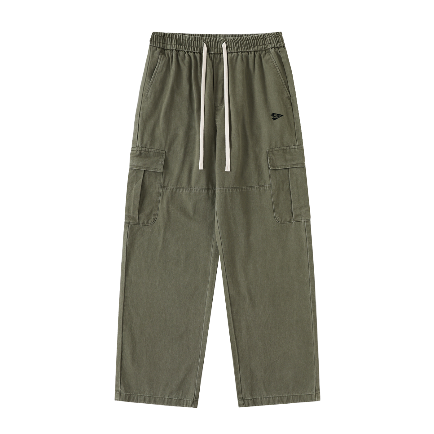 Pennant Drawstring Cargo Fatigue Pant