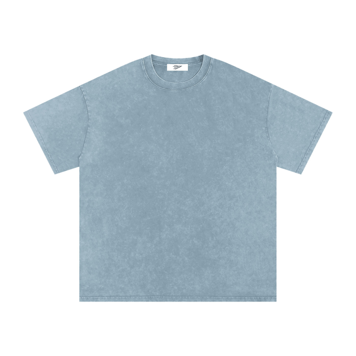 Snow Washed Oversized Cotton T-Shirts