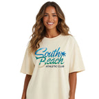 South Beach Athletic Streetwear Unisex Loose Drop Shoulder T-Shirt