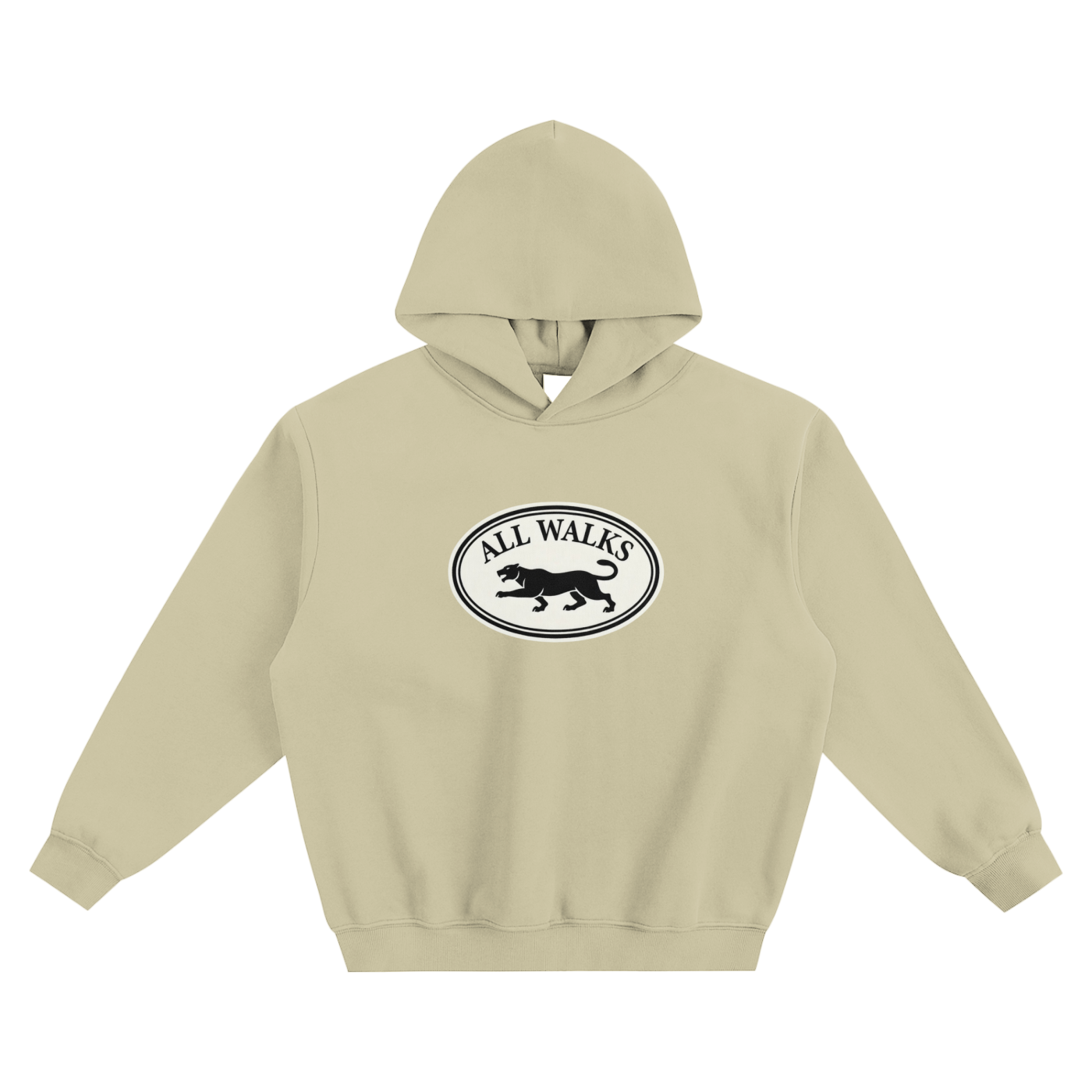 All Walks Prowler Fleeced Boxy Hoodie