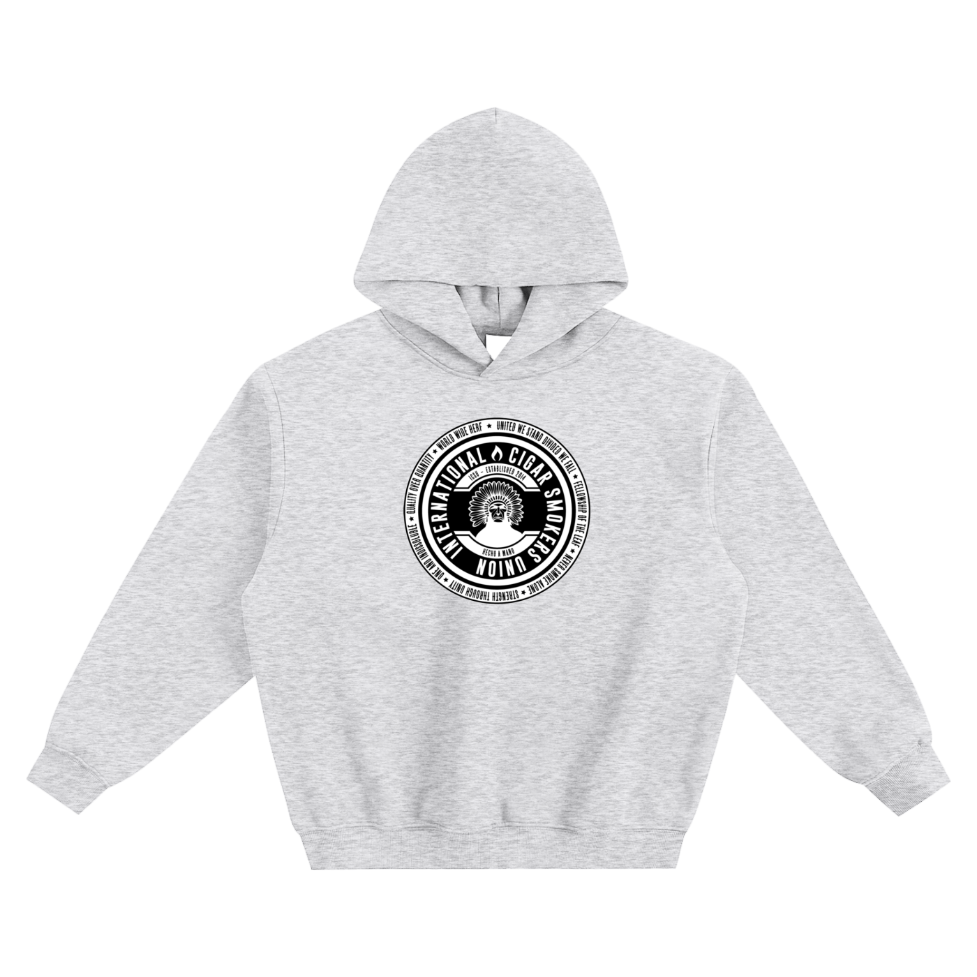 IC Smokers Fleeced Boxy Hoodie