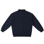 Heavyweight Polo-Collar Sweatshirt