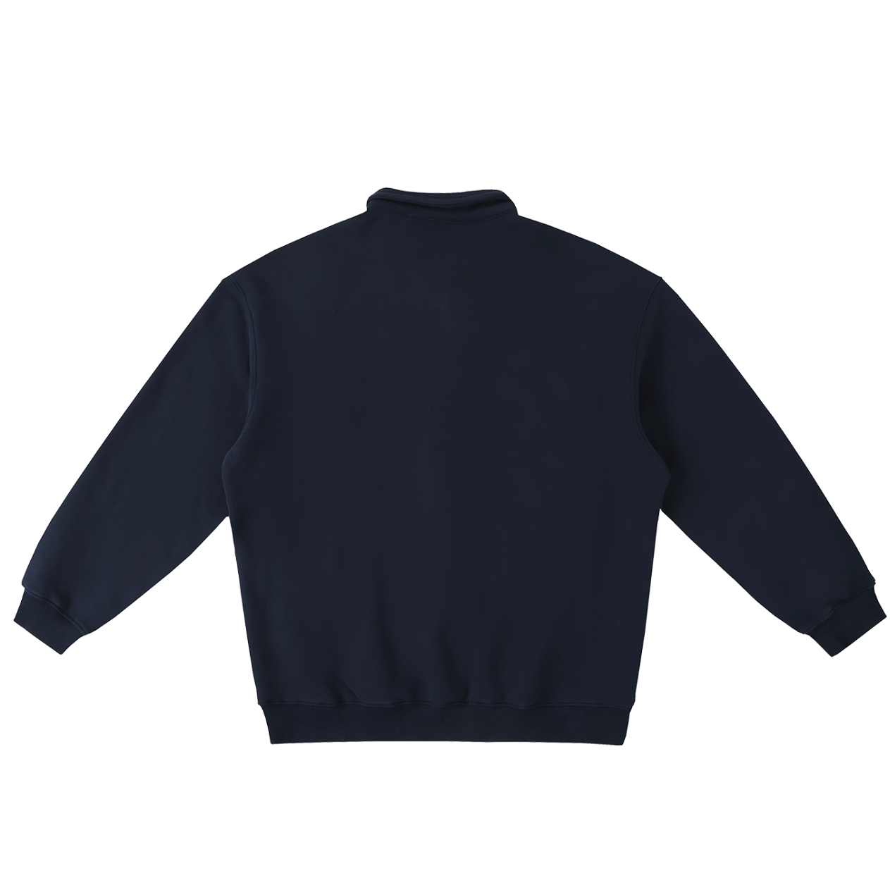 Heavyweight Polo-Collar Sweatshirt