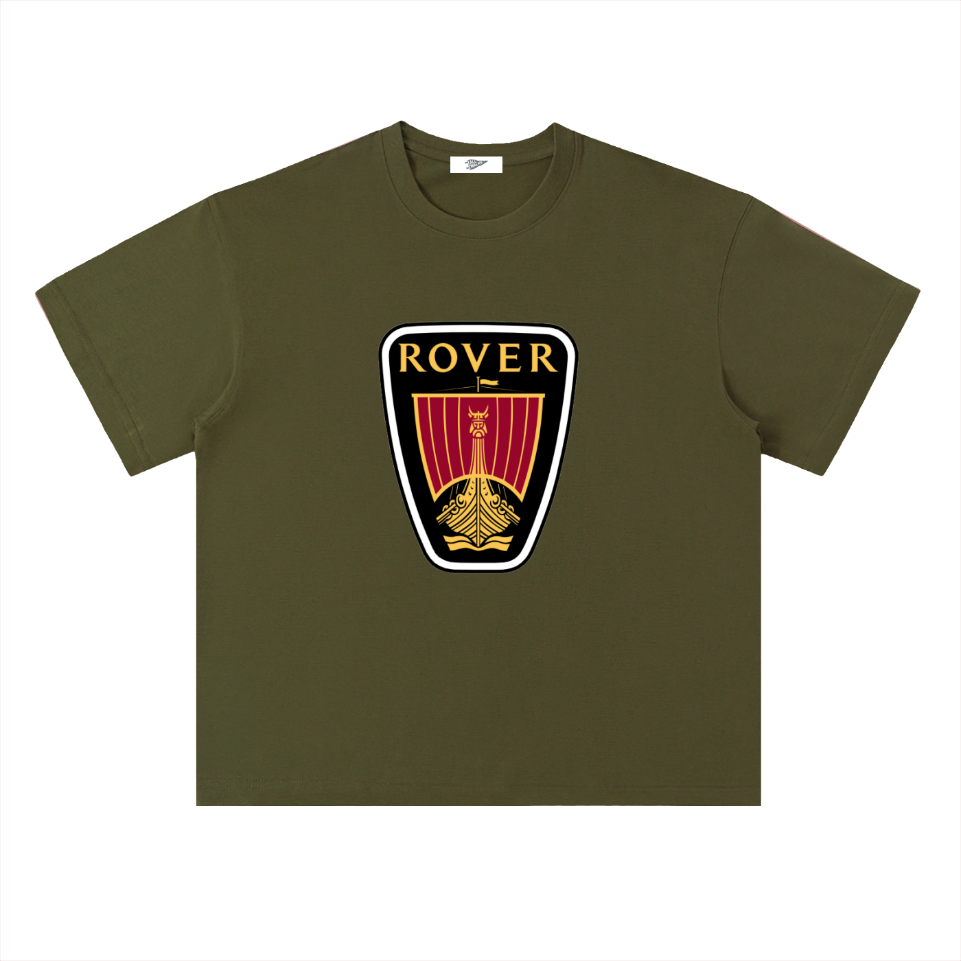 Rover Heavyweight Drop Shoulder Cotton T-Shirt
