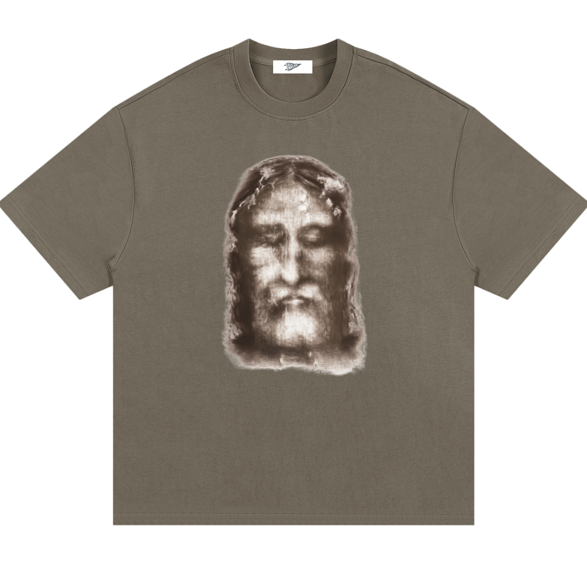 The Shroud of Turin Pure Heavyweight Cotton T-Shirt