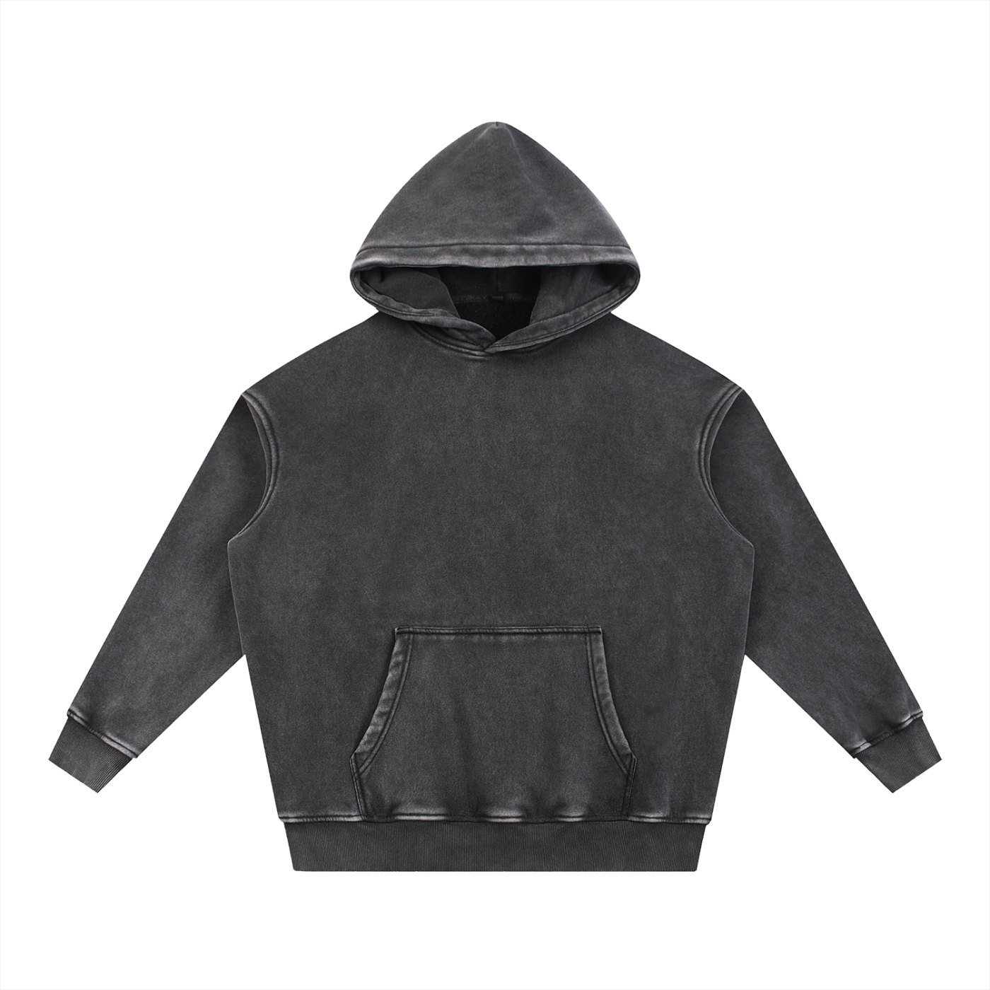 Snow Wash Fleece Oversize Hoods