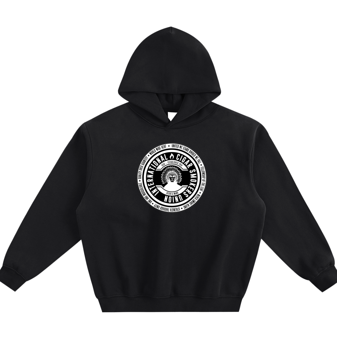 IC Smokers Fleeced Boxy Hoodie