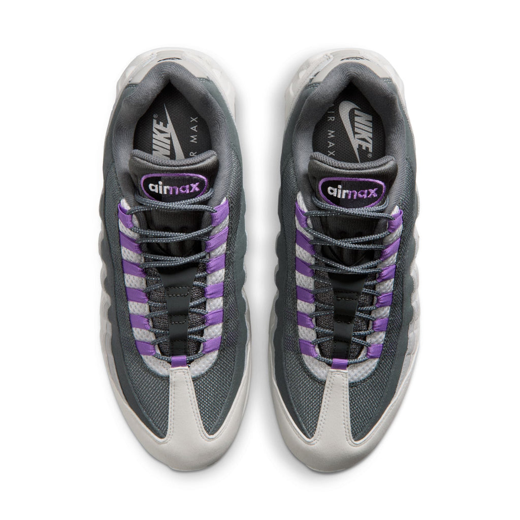 Nike Mens Air Max 95 Big Bubble OG - Photon Dust/Bright Violet