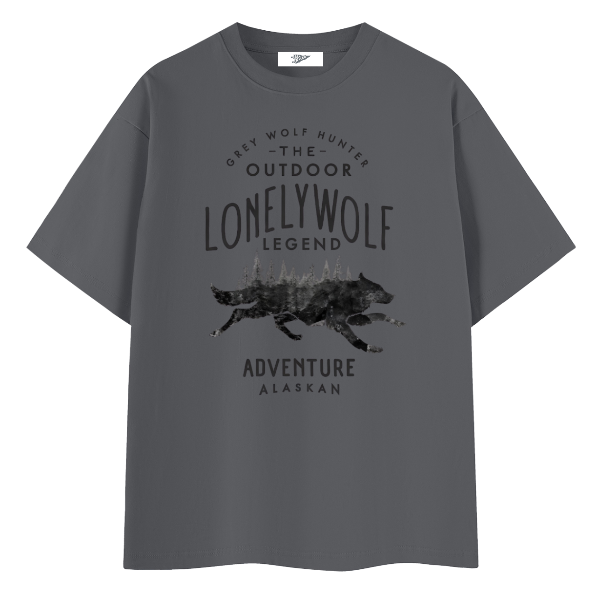 Lonely Wolf 100 Cotton Tee
