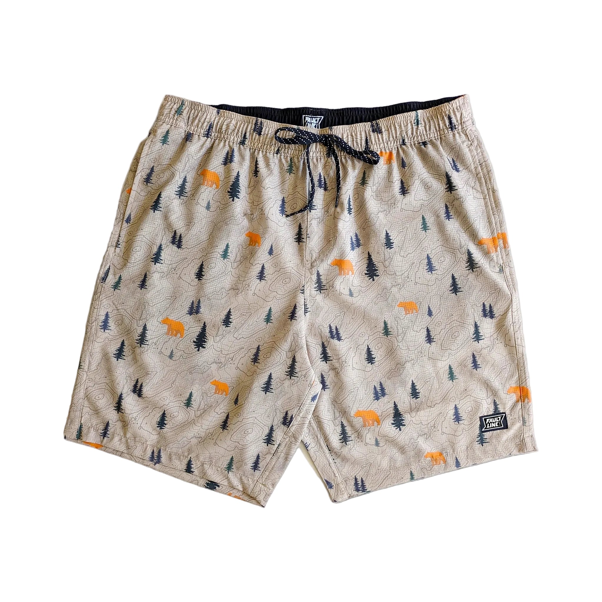 Langley Tech Short - Khaki/Bear