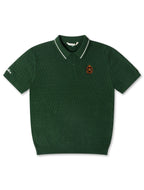 Malbon Crest Knit Polo
