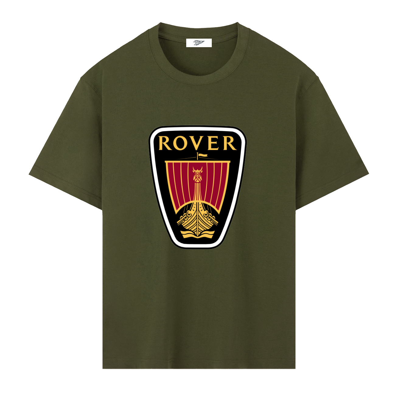 Rover Heavyweight Drop Shoulder Cotton T-Shirt
