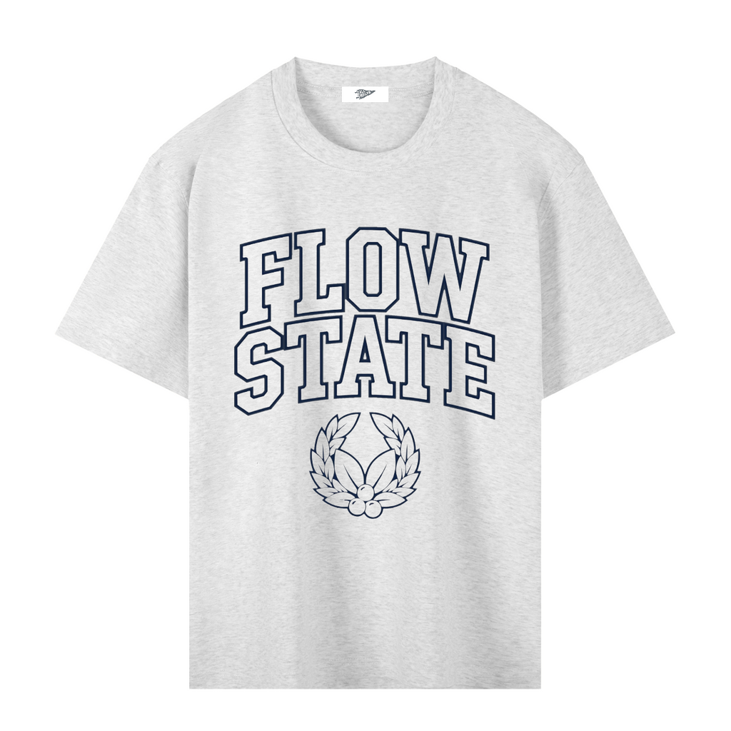 Flow State Drop Shoulder Cotton T-Shirt