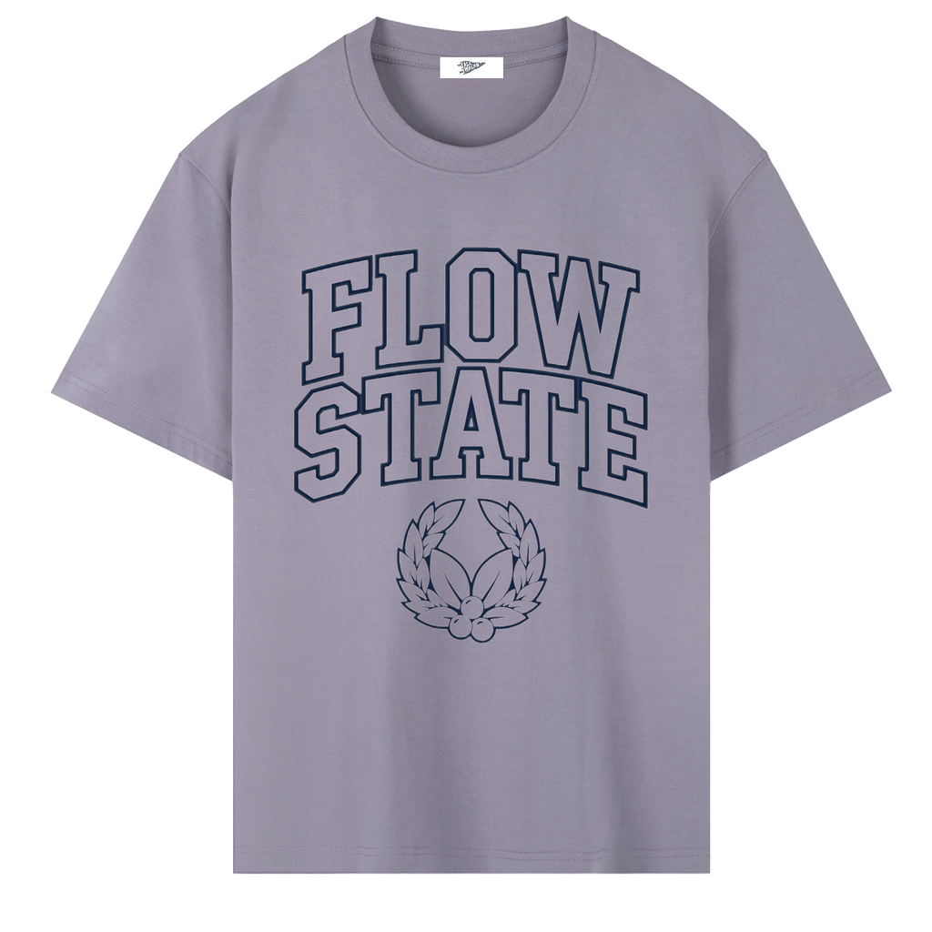 Flow State Drop Shoulder Cotton T-Shirt