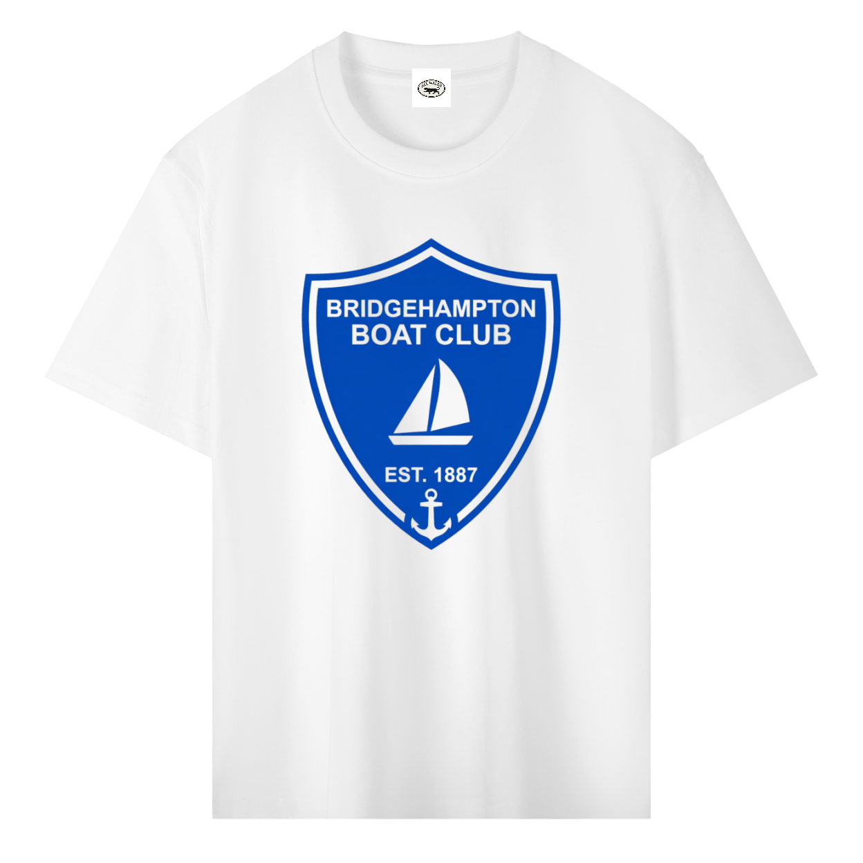 Hamptons Boat Club Heavyweight Drop Shoulder Cotton T-Shirt