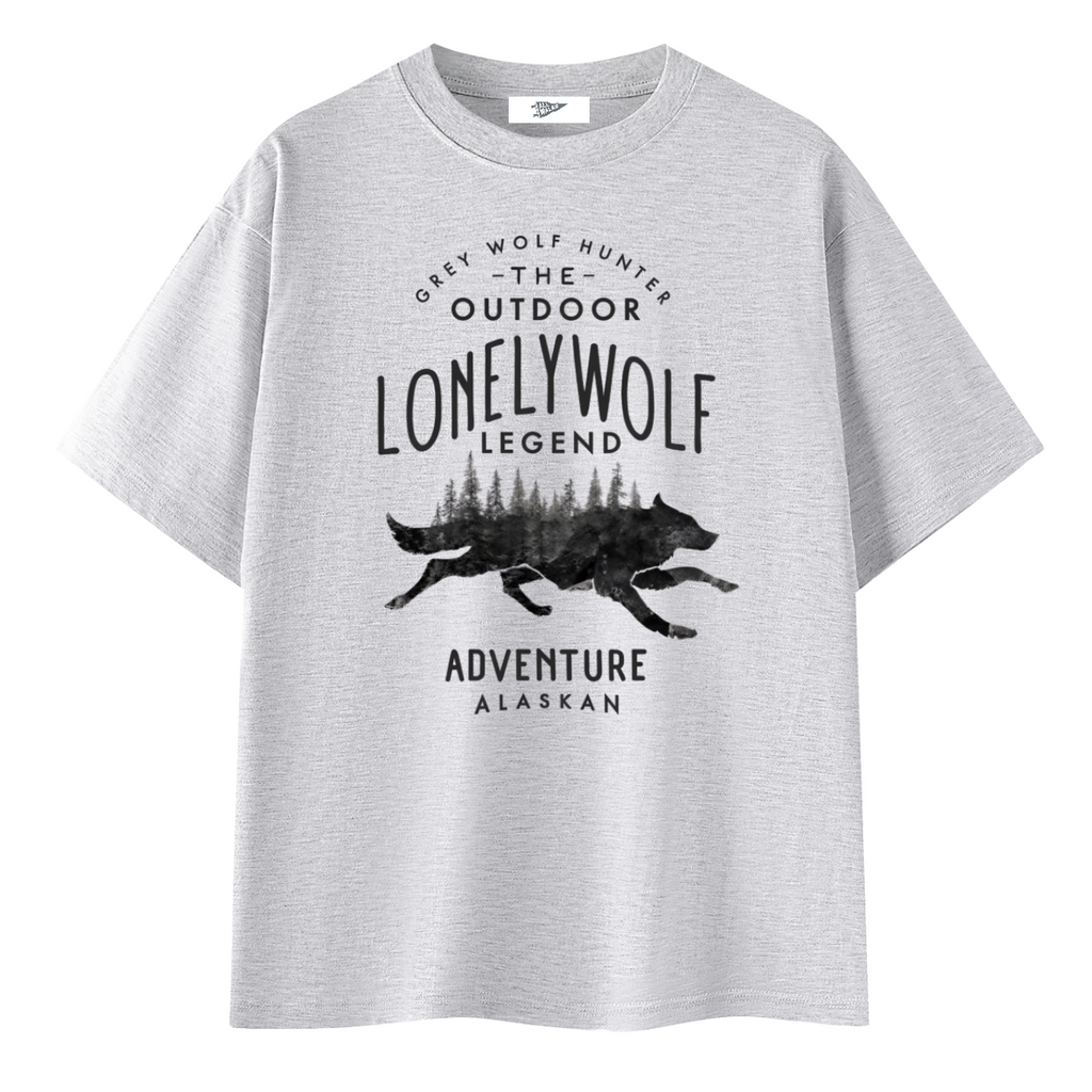 Lonely Wolf 100 Cotton Tee