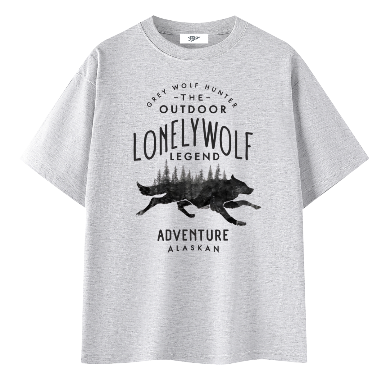 Lonely Wolf 100 Cotton Tee