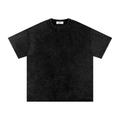 Snow Washed Oversized Cotton T-Shirts