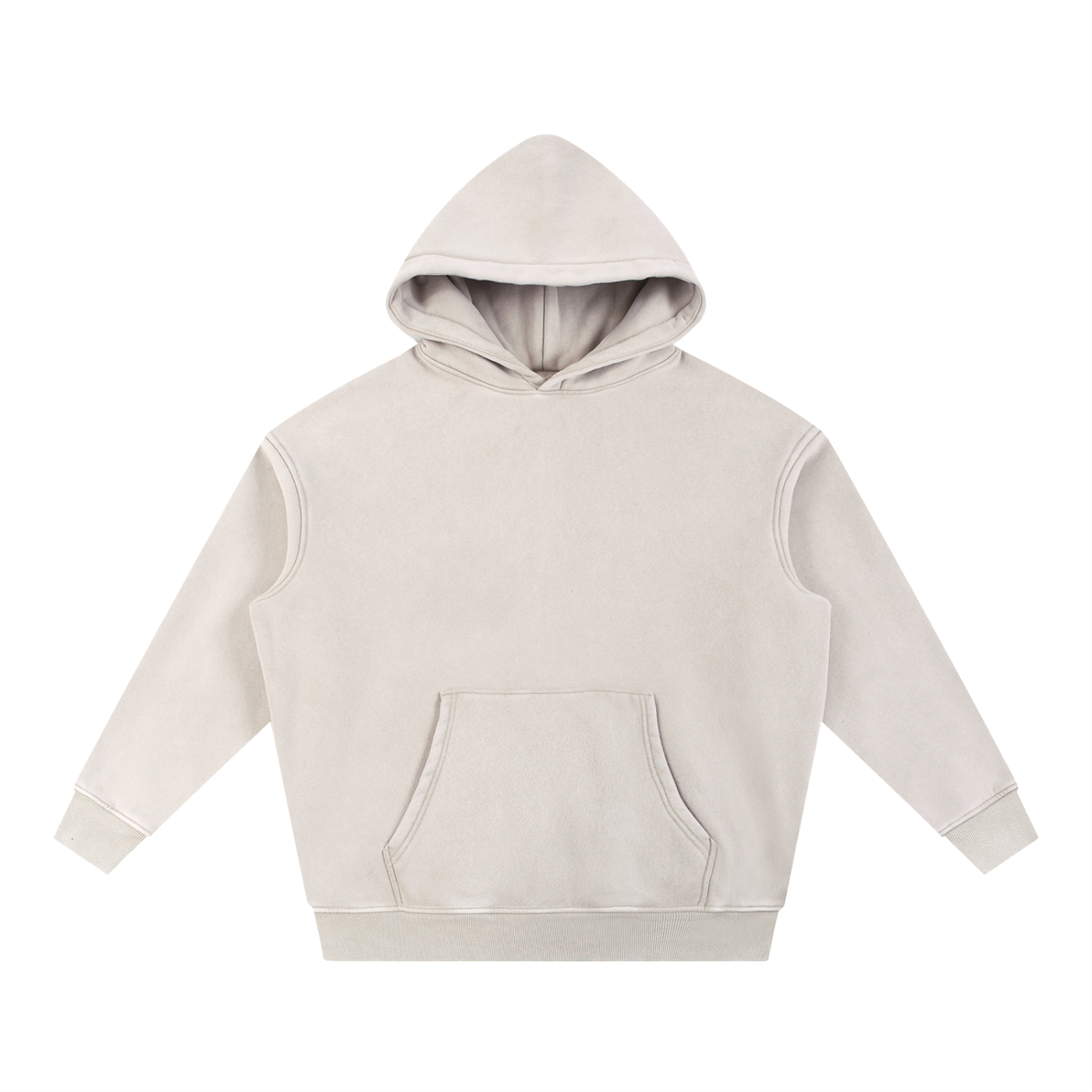Snow Wash Fleece Oversize Hoods