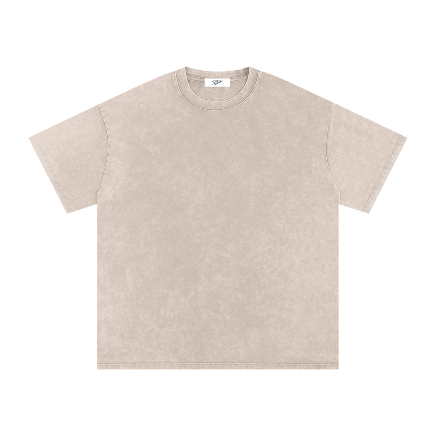 Snow Washed Oversized Cotton T-Shirts