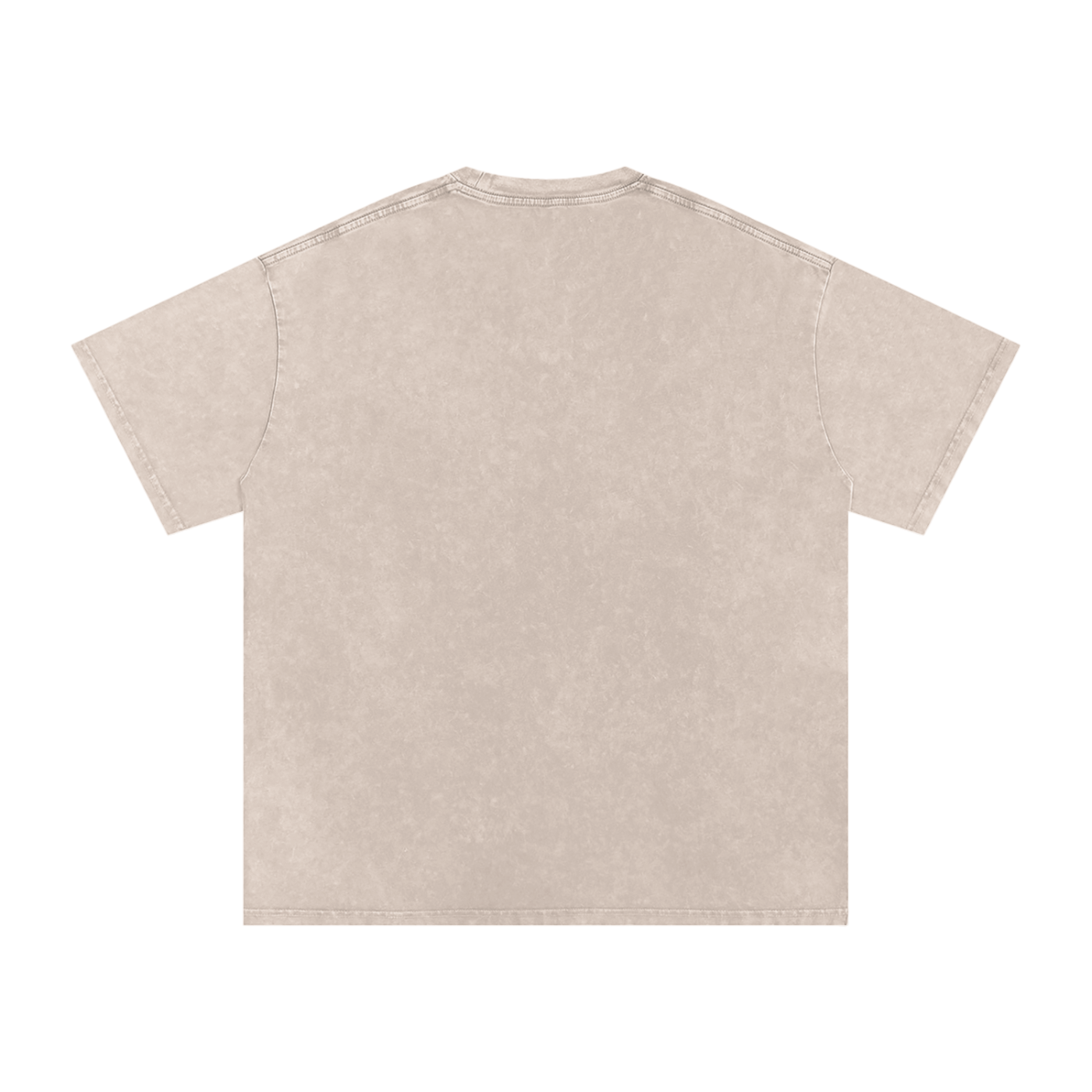 Snow Washed Oversized Cotton T-Shirts