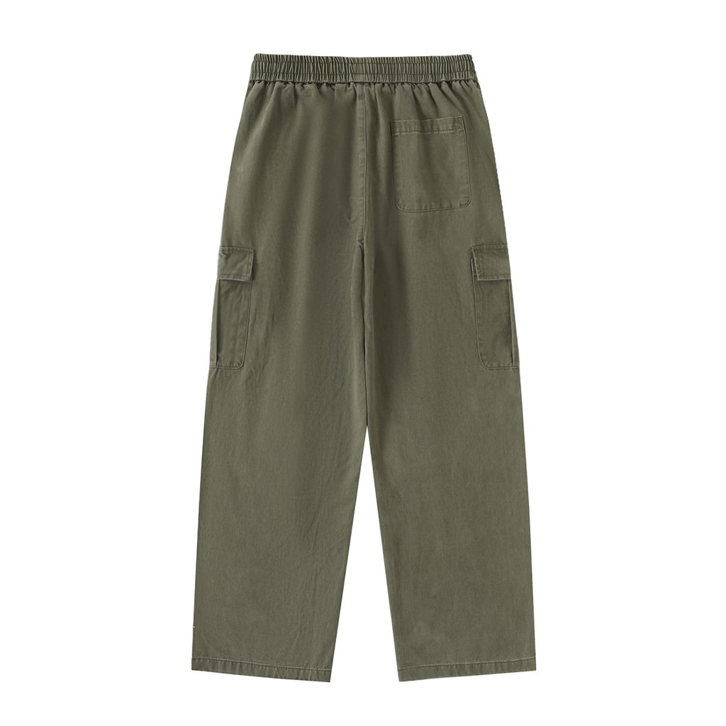 Pennant Drawstring Cargo Fatigue Pant