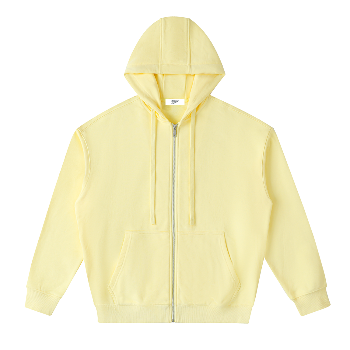 Drop-Shoulder Zip Up Hoodies