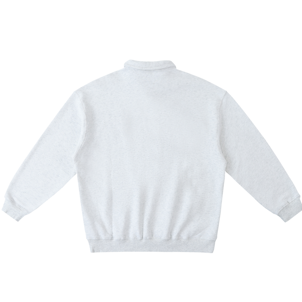 Heavyweight Polo-Collar Sweatshirt
