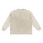 Snow Washed Frayed Edge T-Shirt