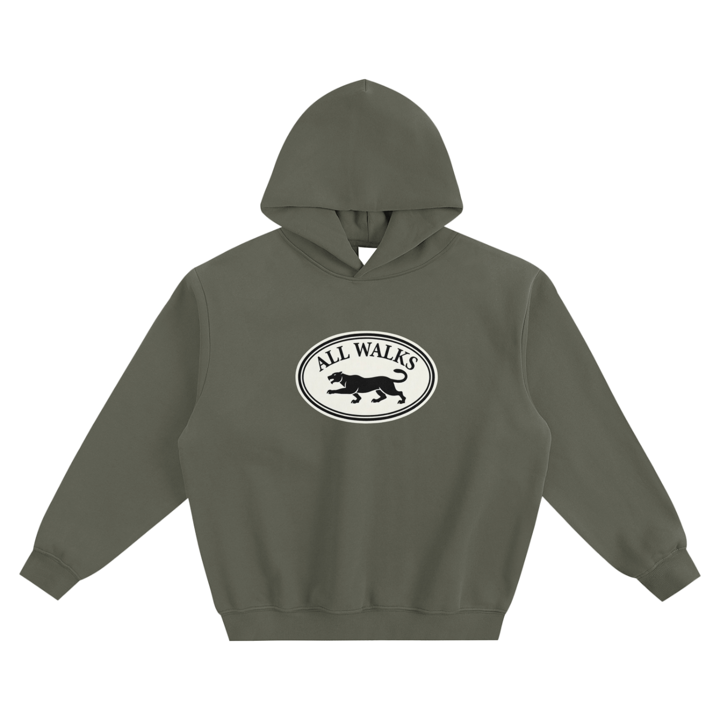 All Walks Prowler Fleeced Boxy Hoodie