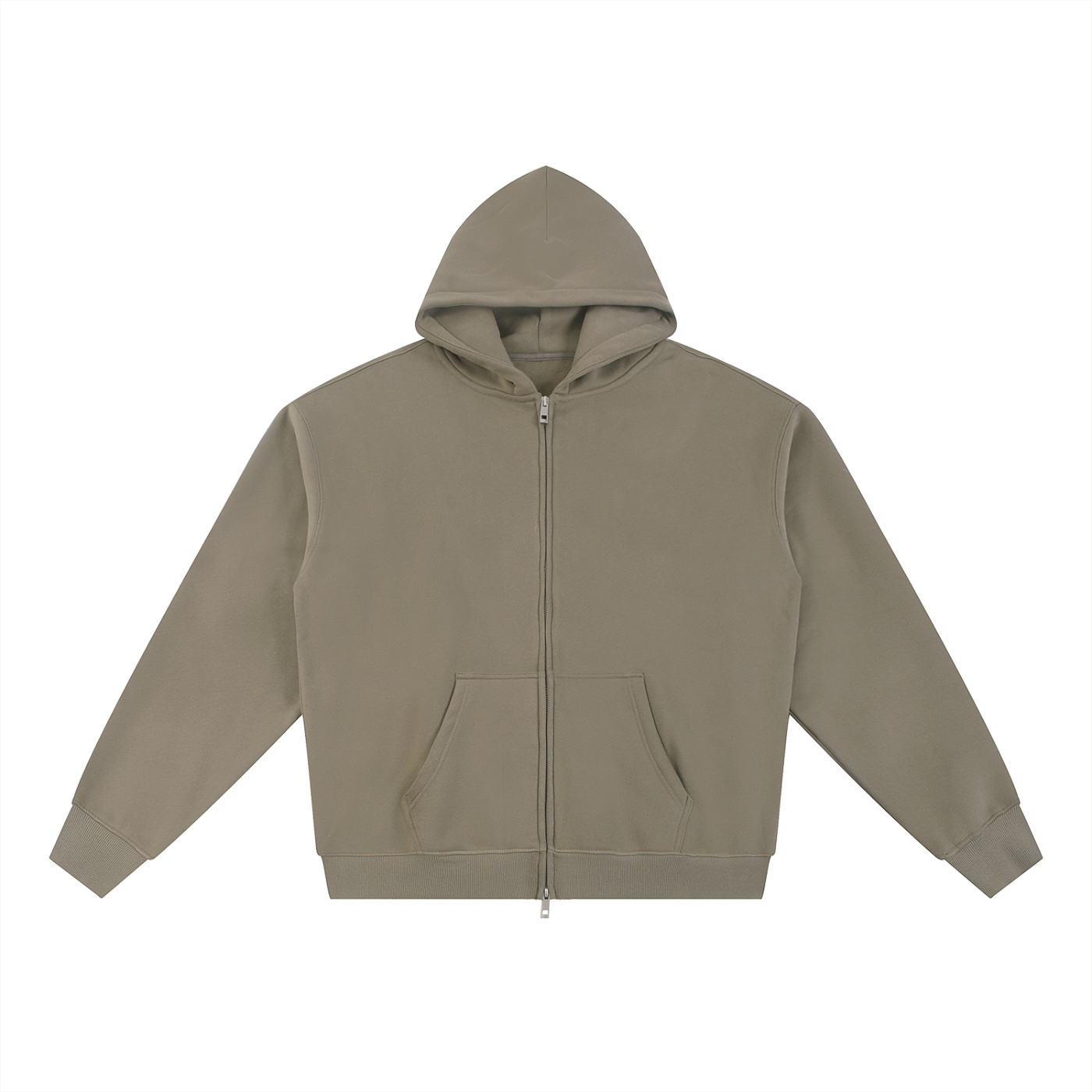 Essential Fleece Zip-Through Hoodies