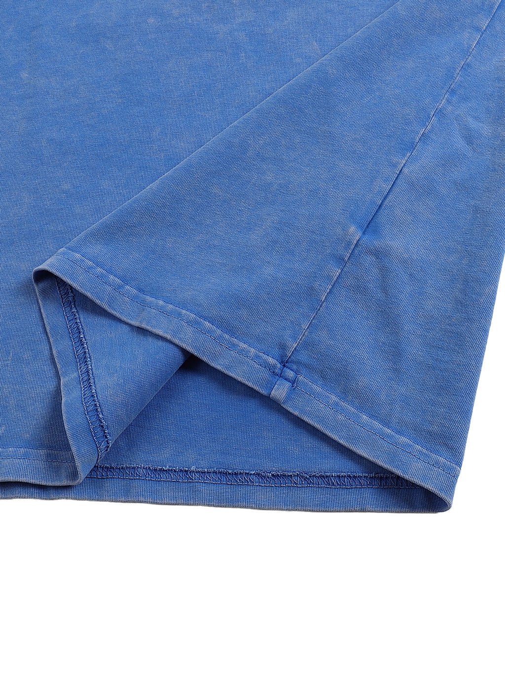 Snow Washed Oversized Cotton T-Shirts