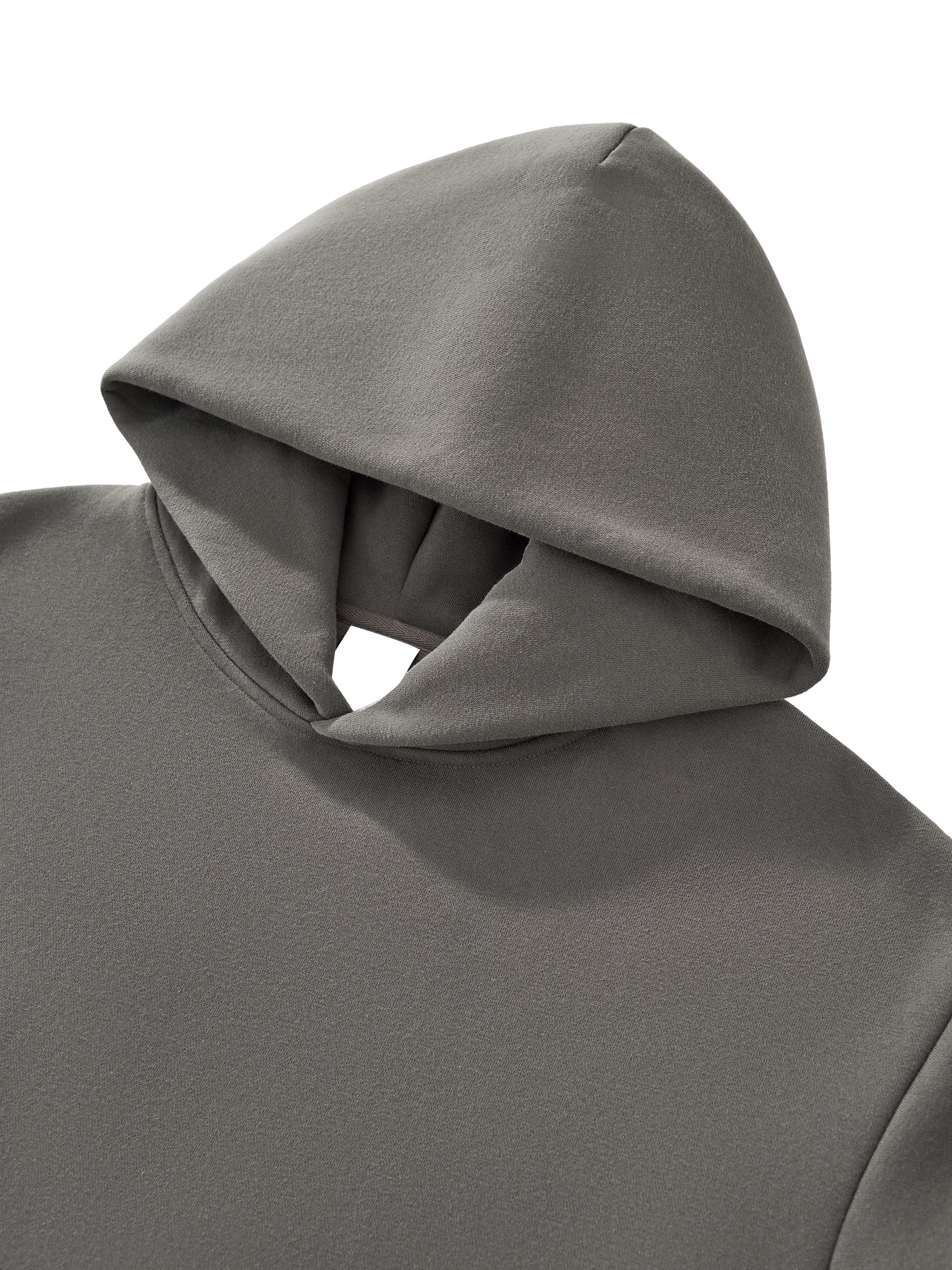Everyday Base Fleeced Boxy Hoods