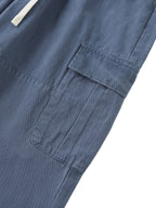 Pennant Drawstring Cargo Fatigue Pant
