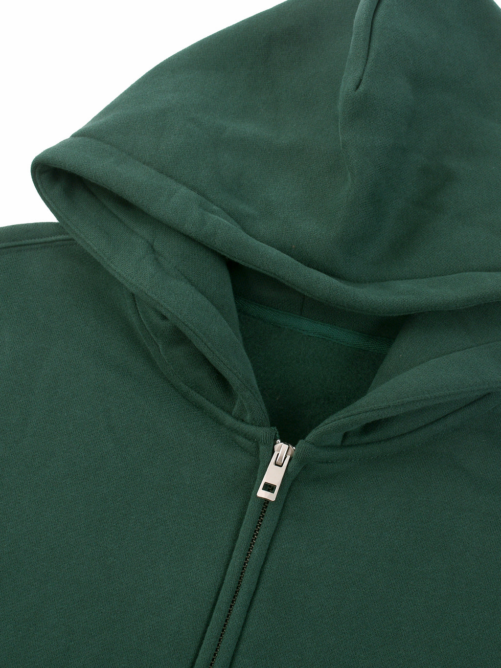 Essential Fleece Zip-Through Hoodies