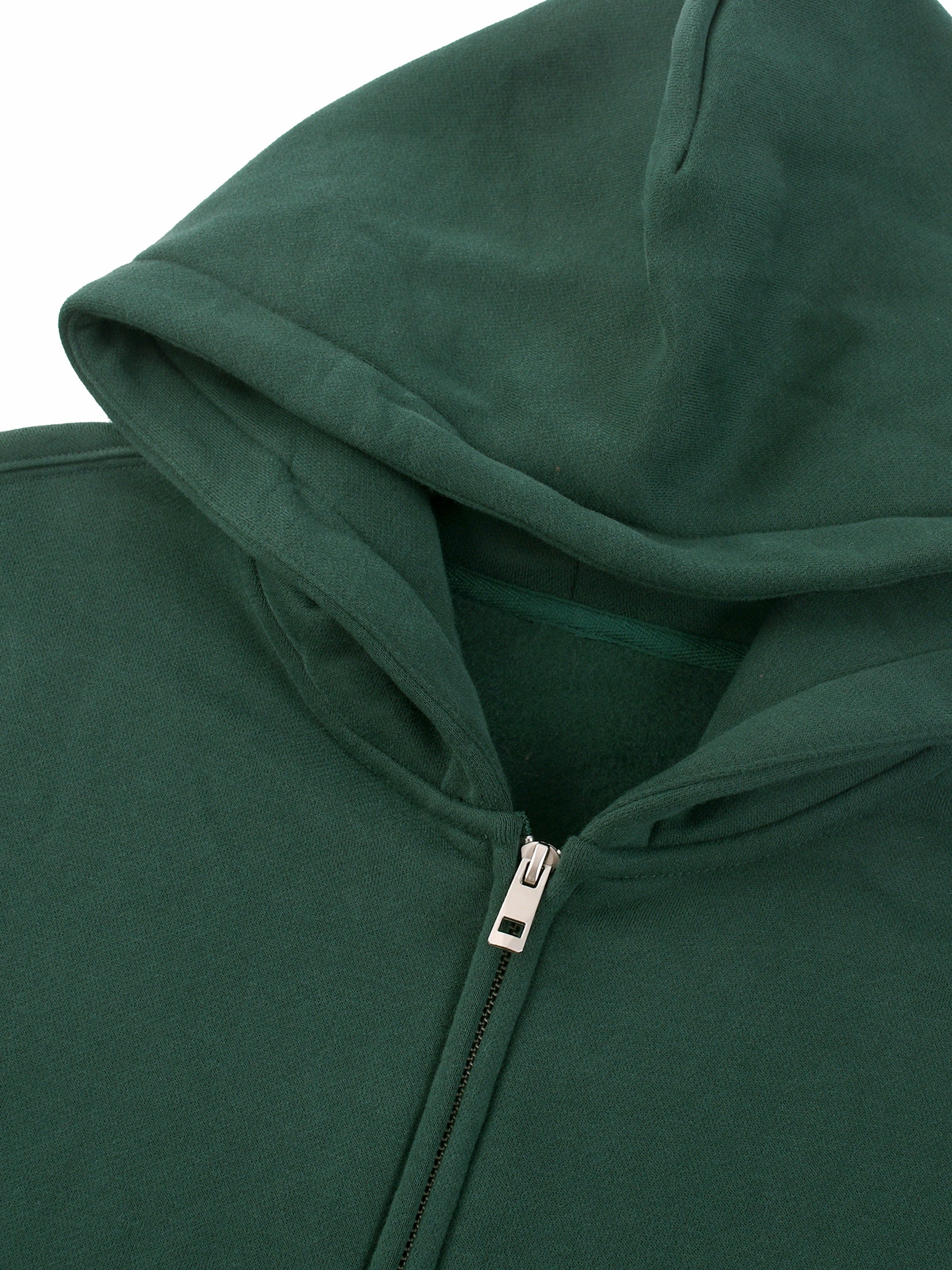 Essential Fleece Zip-Through Hoodies