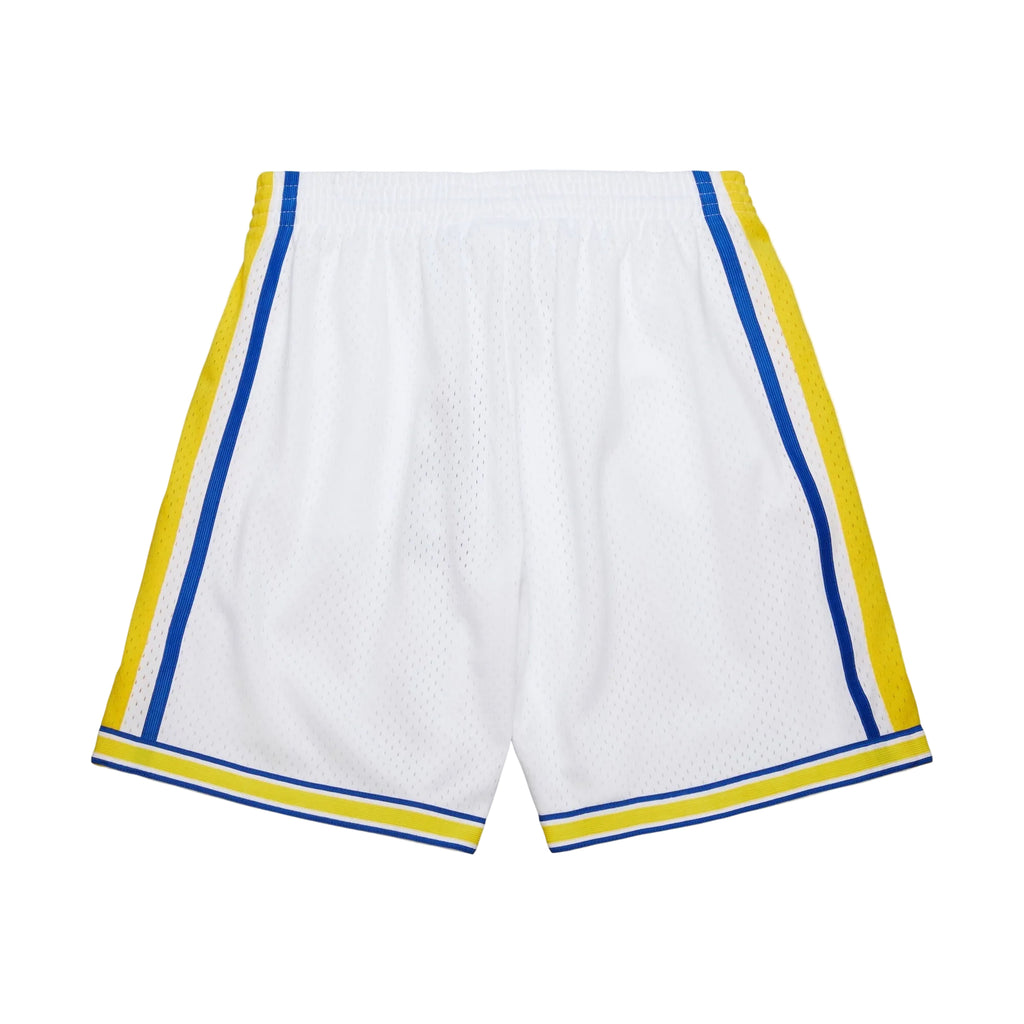 Mitchell & Ness NBA White Warriors 1990 Shorts
